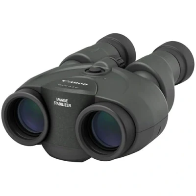 Obrázek Canon Dalekohled 10 x 30 is II (10násobné zvětšení, ořezávátko, přesný vzhled, Powered stabilizátor obrazu, manuální zaostřování, korekce dioptrinu, porroprisma II, volné použití), černý