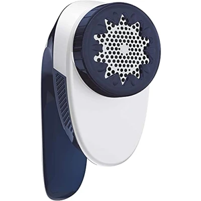 Obrázek Tefal JB1013 holicí strojek (4 čepele, 4 nastavení výšky, 3V motor, snadné vyprazdňování), bílá/modrá