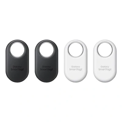 Obrázek Samsung Galaxy SmartTag 2 Černý + Bílá 4 Pack