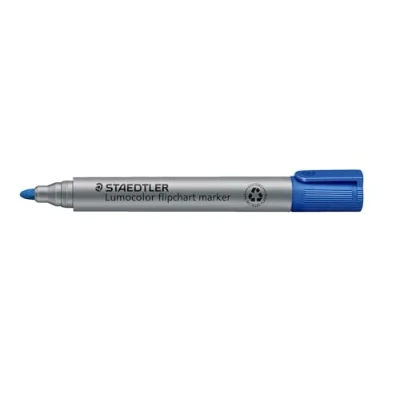 Obrázek STAEDTLER Lumocolor 356 3 zvýrazňovač flipchart Kulatı hrot 10 kusů modré