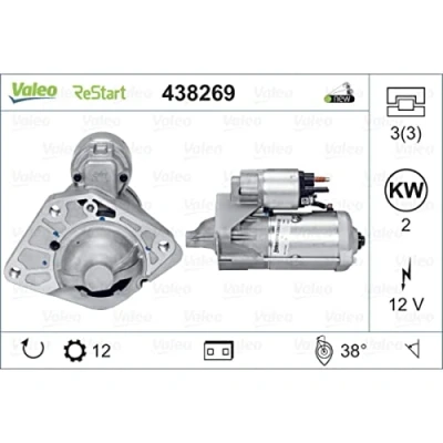 Obrázek Startér VALEO 438269