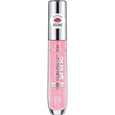 Obrázek essence cosmetics extreme shine volume lesk na rty, č. 02 Summer Punch, pink, zářivě svěží, lesklý, průsvitný, veganský, bez oleje, alkoholu (5 ml)