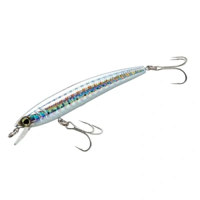 Obrázek Yo Zuri F1163 HSR Pins Minnow schwimmender Tauchköder, holografischer Silber