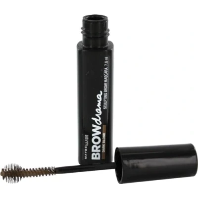 Obrázek Maybelline New York řasenka na obočí Brow Drama Dark Blond/tužka tmavá blond, vč. kulového kartáče a barevného pigmentového gelu, 1 x 8 ml