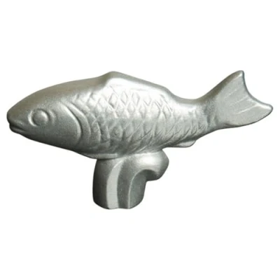Obrázek STAUB Knauf ryba, ušlechtilá ocel, pro kocotty/pekáč s průměrem 18 41 cm, stříbrná