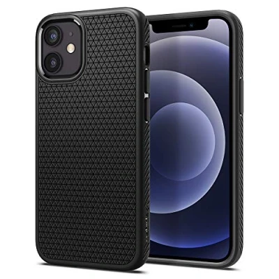 Obrázek Spigen Liquid Air pouzdro kompatibilní s iPhone 12 mini matná černá
