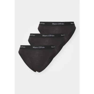 Obrázek Marc O&#039;Polo Essentials 3 PACK Kalhotky, Ženy, Velikost: Small, Black