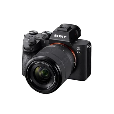 Obrázek Sony Alpha 7 III Bezzrcadlový plnoformátový fotoaparát s objektivem 28 70 mm f/3.5 5.6 Zoom (rychlý 0,02s AF, optická 5osá stabilizace obrazu, 4K HLG nahrávání videa, velká kapacita baterie)