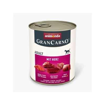 Obrázek Animonda Konzerva GRAN CARNO Adult vepřové a srdce 800g