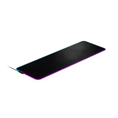 Obrázek SteelSeries QcK Prism Cloth XL Gaming podložka pod myš 2zónové RGB osvětlení velikost (900 mm x 300 2 mm)
