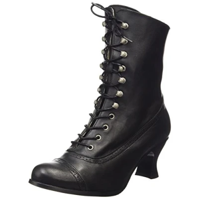 Obrázek Stockerpoint Stiefel 4490 dámské polokozačky, černá nappa