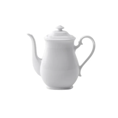 Obrázek Villeroy &amp; Boch konvice na kávu Royal , klasická porcelánová s víkem, z kvalitního prémiového porcelánu Bone, lze mýt v myčce, 1100 ml