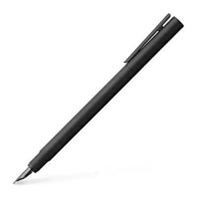 Obrázek FABER CASTELL 342302 plnicí pero Neo Slim kov, šířka pera EF, černá