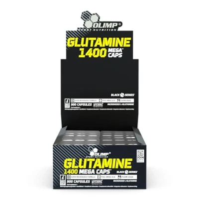 Obrázek Olimp SPORT NUTRITION Glutamine 1400 Mega Caps, blister box 30 x 30, 900 kapslí