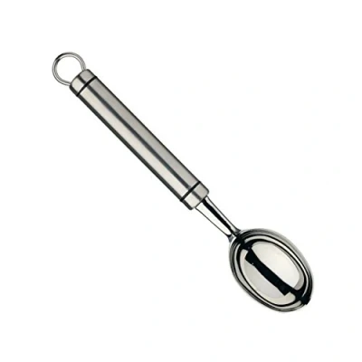 Obrázek KitchenCraft Professional Eisportionierer Edelstahl ovaler Griff, 2.4 x 4.40 22.8 cm, Silber