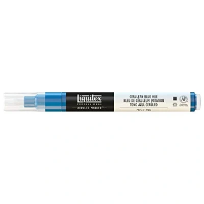 Obrázek Liquitex Profesionální malba akrylová barva, imitace coelinově modré, akrylový popisovač 2 4 mm hrot
