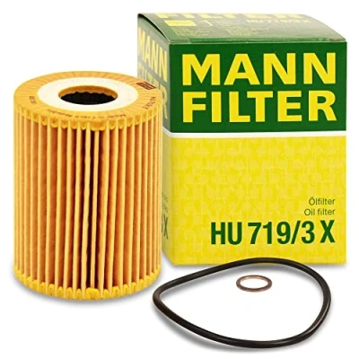 Obrázek MANN FILTER HU 719/3 x olejový filtr sada olejových filtrů s těsněním / sadou těsnění pro osobní automobil