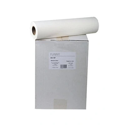 Obrázek Funny Krycí kolečka z celulózy s PE povlakem, 1vrstvá, vysoce bílá, 40 cm, 1 balení (1 x 12 kusů)
