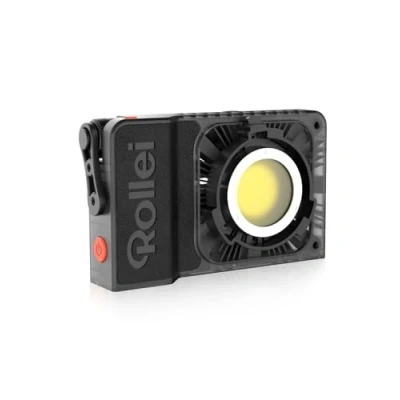 Obrázek Rollei LUX 100 W Bi Color profesionální trvalé LED světlo fotografie Candela APP, inteligentní ovládání, fotosvětlo ultra ploché a lehké duální napájení nastavitelná teplota barev 2700 6500 K