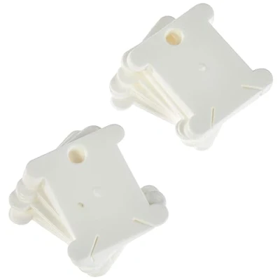 Obrázek Prym 610706 Garnwickelkarten KST Thread Bobbins, Plastik, weiß, 7 x 5 3 cm