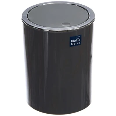 Obrázek Kleine Wolke Kosmetický koš Clap Mini, ABS, platina, 1,5 litru 12,8 cm x 16,2