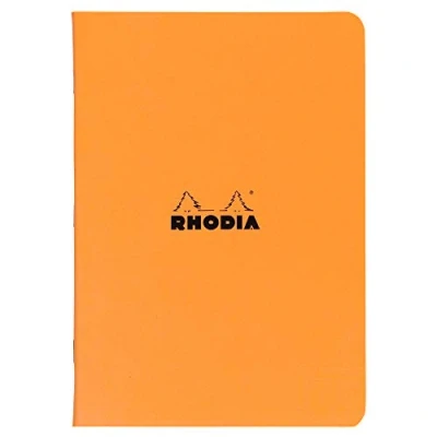 Obrázek Rhodia 119164C sešit (DIN A4, 21 x 29,7 cm, čtverečkovaný, 48 listů) 1 kus oranžový