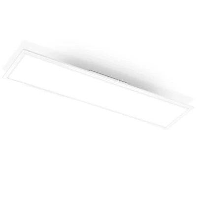 Obrázek LED panelové stropní svítidlo Briloner Leuchten, lampa, lampa do obývacího pokoje, zářič, 38 W, obdélníkový, bílý, 119,5 cm