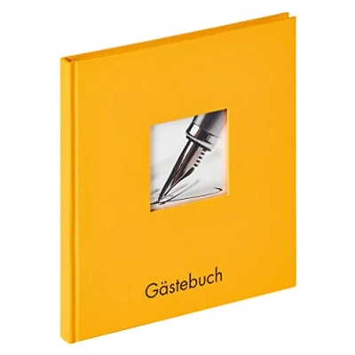 Obrázek Walther design Návštěvní kniha Fun, GB 205 I, 23 x 25 cm, kukuřičně žlutá