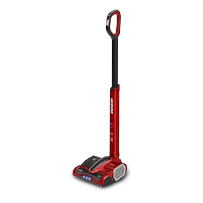 Obrázek Hoover CV216RB CL Everyday Cordless Besen, 0,8 Liter, Metallic Rot/Schwarz