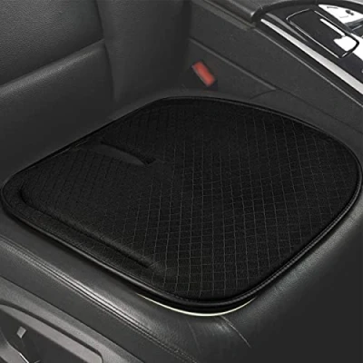 Obrázek ZATOOTO sedák do auta Memory Foam přední sedadla, polstrování sedadel auta, kanceláře, domu, měkký, protiskluzový, černý