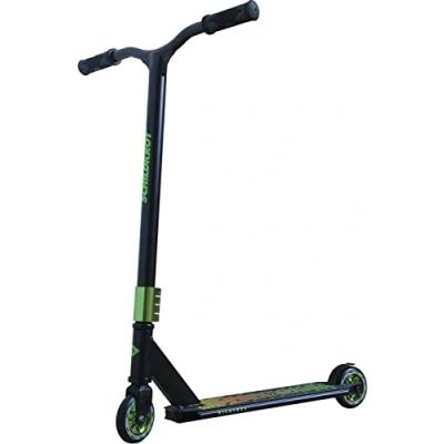 Obrázek Schildkröt Stunt Scooter Kickless, design: Les, skvělá Stuntscooter s HIC kompresí a hliníkovým ráfkem, 100mm PU kola, pro ambiciózní kaskadérské triky, 510432