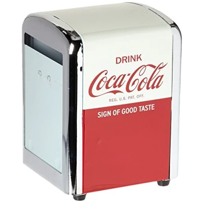 Obrázek Tablecraft Dávkovač Coca Cola Napkin, Half, červený