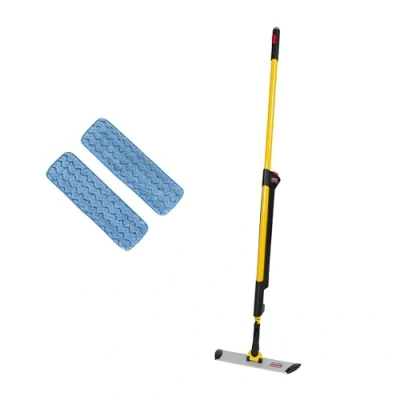 Obrázek Rubbermaid Commercial Products Single Sided Pulse Mopping Kit se 2 mopy žlutá, 1 480 (V) x 124 (Š) 94 (T) mm