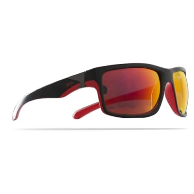 Obrázek Trespass Drop, Black/Red, Polarisierte Verspiegelte Sonnenbrille mit UV Protection &amp; Stofftasche, Kategorie 3 Gläser, Black