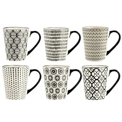 Obrázek H&amp;h set 6 mug vhera in stoneware cc 350
