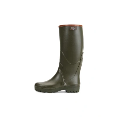 Obrázek Aigle Stiefel Chambord PRO 2 Holínky, Muži, Velikost: 43, Khaki Přírodní guma