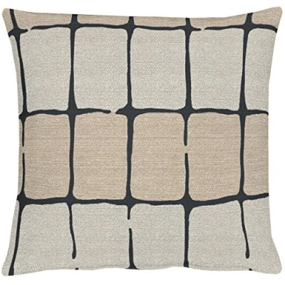 Obrázek APELT Monte_40x40_87 povlak na polštář, polyester, bavlna, hnědý, 40 x 0. 5 cm