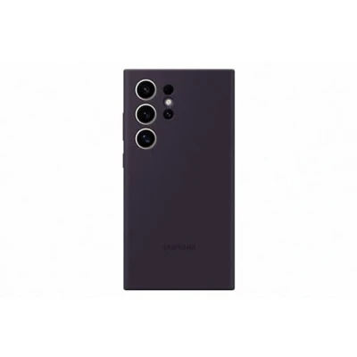 Obrázek Samsung Silikonový Back Cover Tmavě Fialová Galaxy S24 Ultra