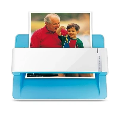 Obrázek Plustek Fotoskener ePhoto Z300 German Design Award 2018, skenuje 4x6 fotografií ve 2 s, automatické vyrovnání a CCD senzor. Podporuje Mac PC.