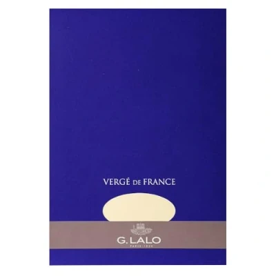 Obrázek G. Lalo 12716L Blok na psaní Vergé de France (perfektní pro vaše pozvánky, bez kyselin, DIN A4, 21 x 29,7 cm, 50 listů, 100 g, slonová kost)