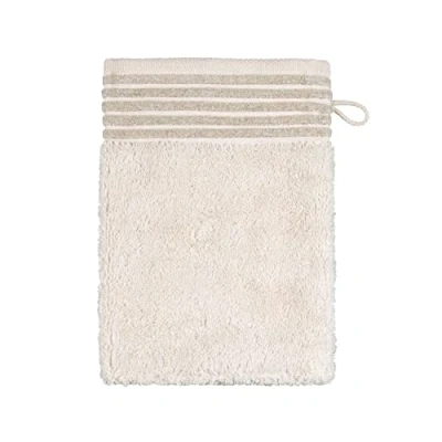 Obrázek möve Wellness mycí rukavice Uni s žinylkovými lemovkami 15 x 20 cm ze 100% bavlny (Spinair), přírodní