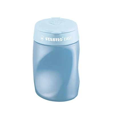 Obrázek Ergonomický ořezávátko na konzervy pro praváky STABILO Easy Sharpener 3 v 1 modrý