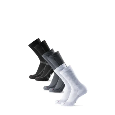Obrázek Danish Endurance 3 PACK Ponožky, Muži, Velikost: 39 42, black grey white