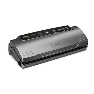 Obrázek Caso VC 10 Plus Edition vč. velké sady příslušenství, svaru 30 cm, variabilní intenzita vakua, vakuová pumpa 9 l/min, šedá, stříbrná, balení 1 ks