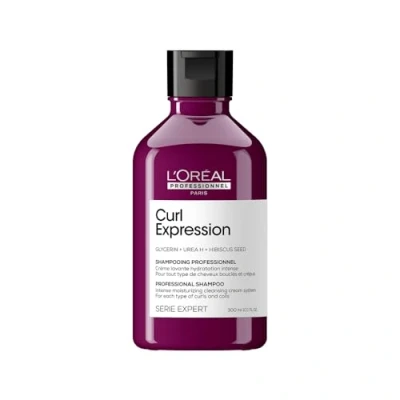 Obrázek L&#039;Oréal Professionnel Vlasový šampon pro vlnité a kudrnaté vlasy, Serie Expert, Curl Expression Intense Moisturizing Cleansing Cream, 300 ml