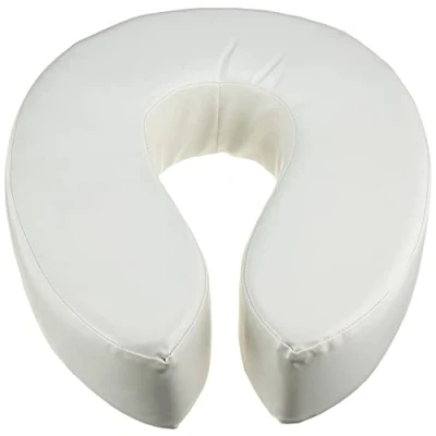 Obrázek Homecraft Padded Raised Toilet Seat 10 cm (4&quot;) (Eligible for VAT relief in the UK) Soft Comfortable Cushioned Elderly, Disabled, Bathroom Aid Increases Height, Less Bending, Sit Easier