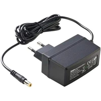 Obrázek PremiumCord Univerzální síťový zdroj 230 V/ 5 2,4 a DC, adaptér AC/DC, napájecí kabel pro router další 5V zařízení, výstupní konektor 5,5 mm/ 2,1 mm