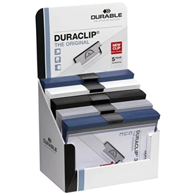 Obrázek Durable Thekendisplay s 50 svorkami Duraclip 298500