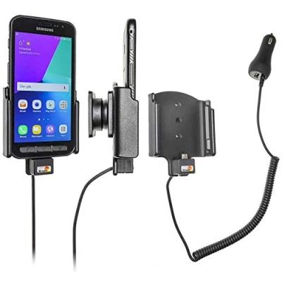 Obrázek Brodit Držák na přístroje 512958 Made in Sweden s funkcí nabíjení pro chytré telefony Samsung Galaxy Xcover 4