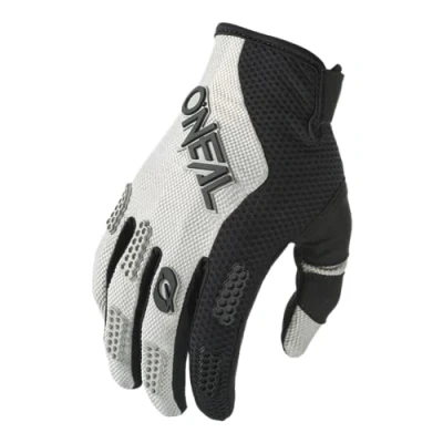 Obrázek O&#039;NEAL Cyklistické a motokrosové rukavice MX MTB FR Downhill Střih, materiál propouštějící vzduch Element Glove RACEWEAR V. 24 dospělí černošedá Velikost XL